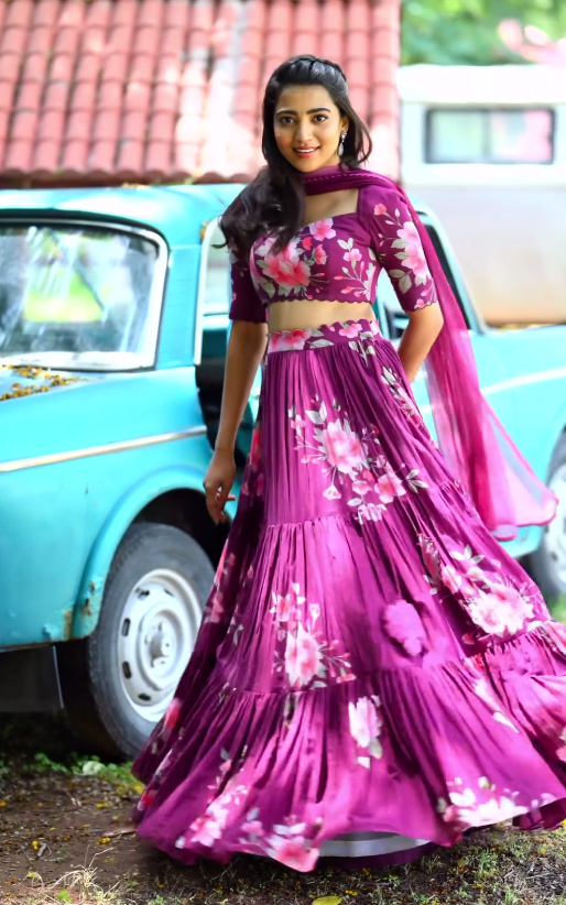 The Beauty Of Blossoms In This Floral Wonder Lehenga Choli