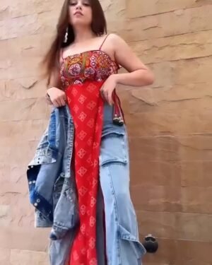 Trending Bandhani Embroidered Padded Kurti | Fully Stitched Style